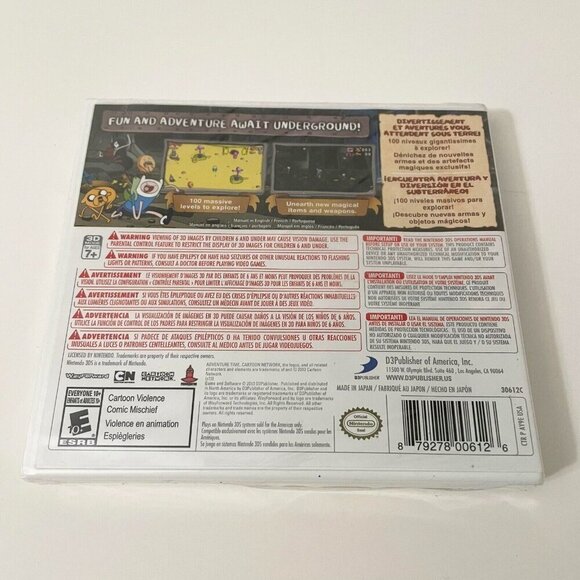 Adventure Time Explore the Dungeon Because I Dont Know Nintendo 3DS Game Flaws - Picture 8 of 16